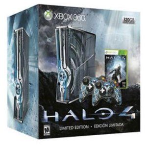Xbox 360 Slim 320GB Halo 4 Limited Edition Complete in Box
